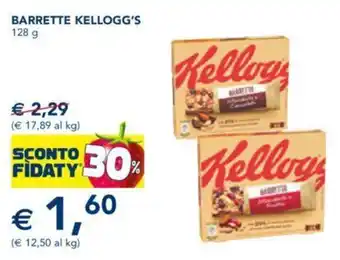Esselunga BARRETTE KELLOGG'S 128 g offerta