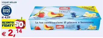 Esselunga YOGURT MÜLLER zero% grassi offerta