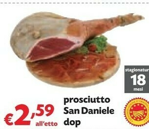 Pam Prosciutto San Daniele DOP offerta
