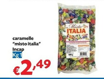 Pam Incap Caramelle offerta