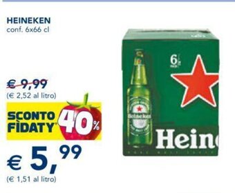 Esselunga HEINEKEN conf. 6x66 cl offerta