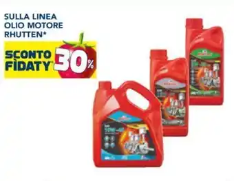 Esselunga SULLA LINEA OLIO MOTORE RHUTTEN* offerta