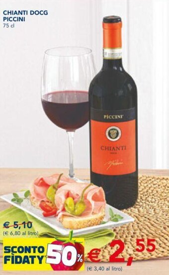 Esselunga CHIANTI DOCG PICCINI 75 cl offerta
