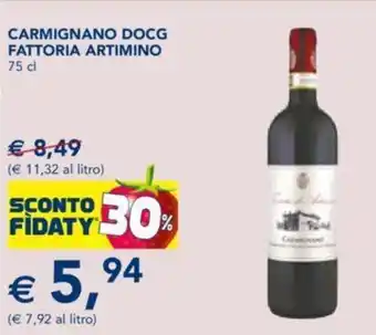 Esselunga CARMIGNANO DOCG FATTORIA ARTIMINO 75 cl offerta