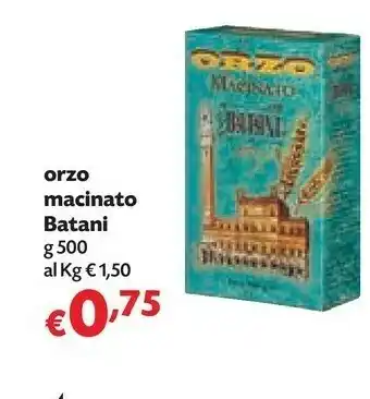 Pam Botani Orzo Macinato offerta