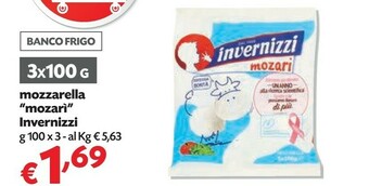 Pam Invernizzi Mozzarella Mozari offerta