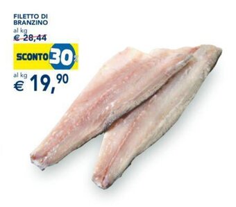 Esselunga FILETTO DI BRANZINO al kg offerta