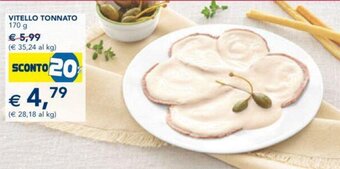 Esselunga VITELLO TONNATO 170 g offerta