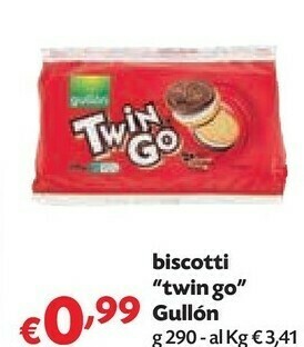 Pam Gullon Biscotti Twin Go offerta