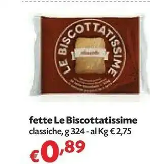 Pam Le Biscottatissime Fette Classiche offerta