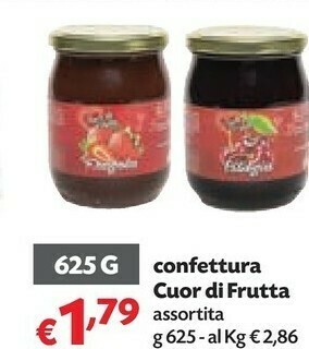 Pam Cuor di frutta Confettura offerta