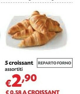 Pam 5 Croissant offerta