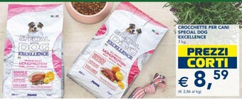 Esselunga CROCCHETTE PER CANI SPECIAL DOG EXCELLENCE 3 kg offerta