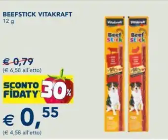 Esselunga BEEFSTICK VITAKRAFT 12 g offerta