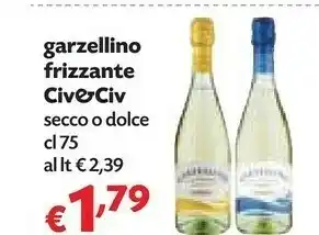 Pam Garzellino Vino bianco offerta