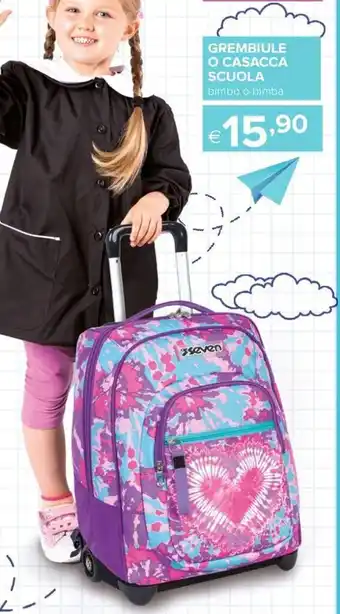 GREMBIULE O CASACCA SCUOLA bimbo o bimba