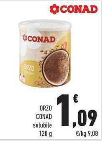 Conad City ORZO CONAD solubile 120 g offerta