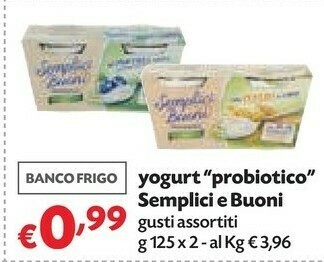 Pam Pam & Panorama - Fragola Yogurt Magro Semplici e Buoni 250 g(ml) offerta