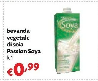 Passion soya Bevanda Vegetale
