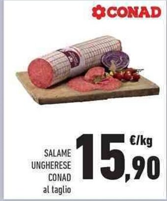 Conad City SALAME UNGHERESE CONAD al taglio offerta