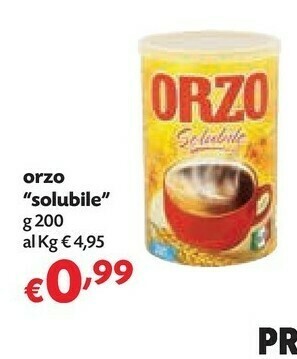 Pam Orzo Solubile offerta