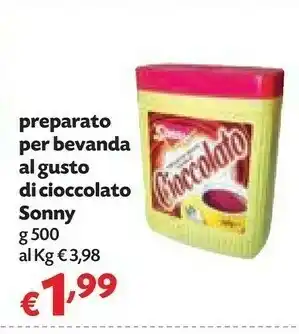 Pam Sonny Preparato Per Bevanda Al Gusto Di Cioccolato offerta