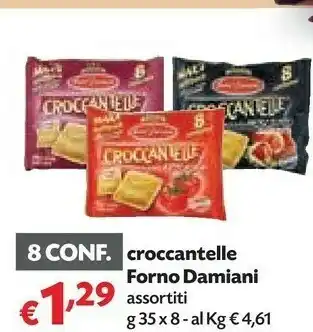 Pam Forno Damiani - Croccantelle Gusto Pizza offerta