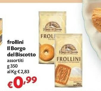 Pam Il borgo del biscotto Frollini offerta