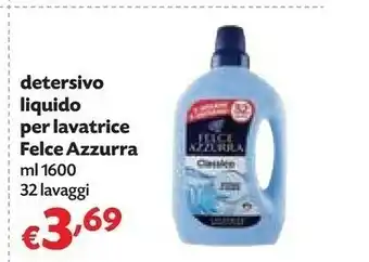 Panorama Felce Azzurra Detersivo Liquido Per Lavatrice offerta