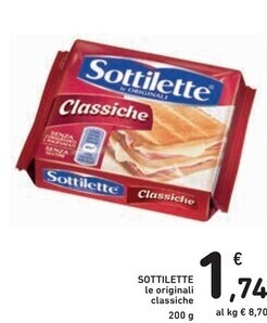 Spazio Conad Sottilette le originali offerta