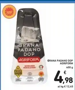 Spazio Conad Agriform grana padano dop offerta