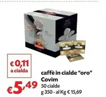 Covim Caffe In Cialde Oro