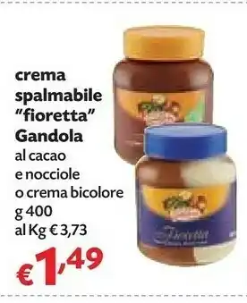 Gandola - Fioretta Crema al Cacao e Nocciole