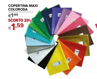 Iperal COPERTINA MAXI COLOROSA offerta