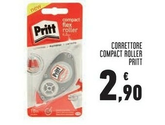 Conad Pritt Correttore Compact Roller offerta