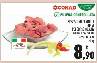 Conad Conad Spezzatino Di Vitello Percorso Qualita offerta