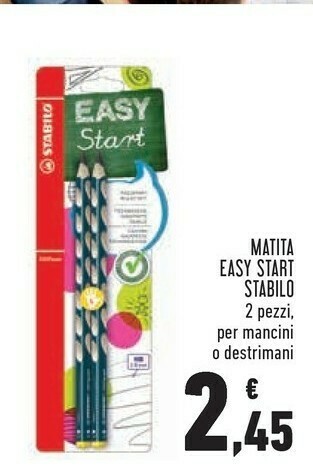 Conad Stabilo Matita Easy Start offerta