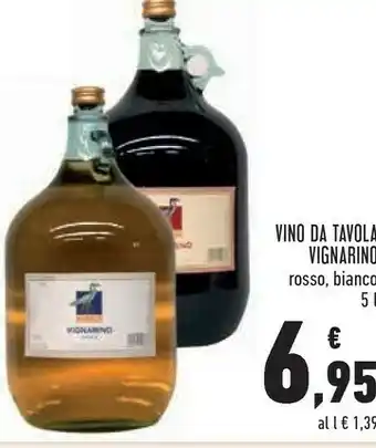 Conad Vignarino Vino Da Tavola Rosso offerta