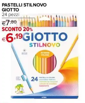 Iperal PASTELLI STIL NOVO GIOTTO 24 pezzi offerta