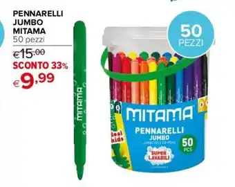 Iperal PENNARELLI JUMBO MITAMA 50 pezzi offerta