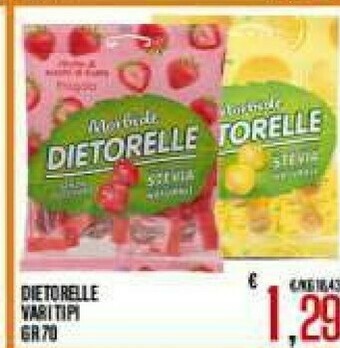 Gros Dietorelle Caramelle gommose offerta