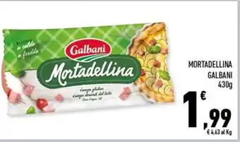 Conad MORTADELLINA GALBANI 430g offerta