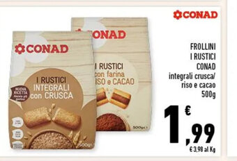 Conad FROLLINI I RUSTICI CONAD 500 g offerta