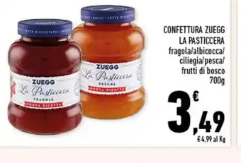 Conad CONFETTURA ZUEGG LA PASTICCERA 700 g offerta