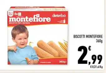 Conad BISCOTTI MONTEFIORE 360 g offerta