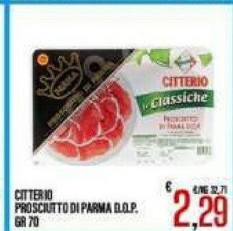 Gros Citterio Prosciutto di Parma offerta