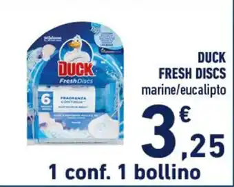Conad DUCK FRESH DISCS marine/eucalipto offerta