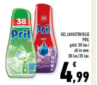 Conad GEL LAVASTOVIGLIE PRIL offerta