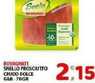 Mio Market Rovagnati Prosciutto crudo offerta