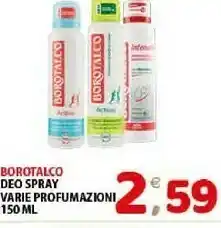 Mio Market Borotalco Deodorante offerta